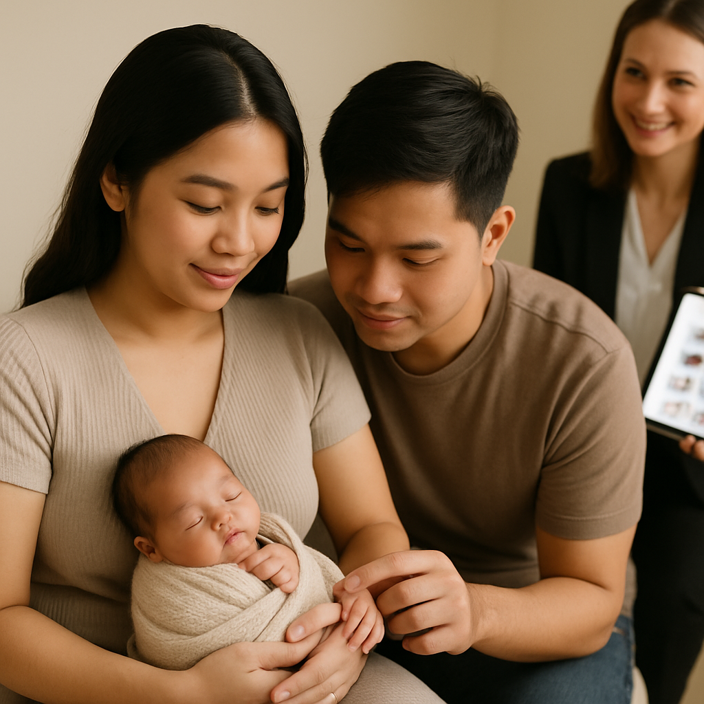 Newborn- und Familienshootings im Atelier entdecken